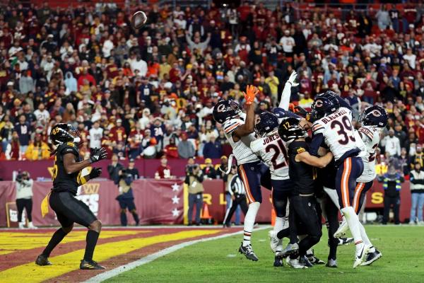 NFL roundup: Commanders sink Bears on last-second Hail Mary thumbnail