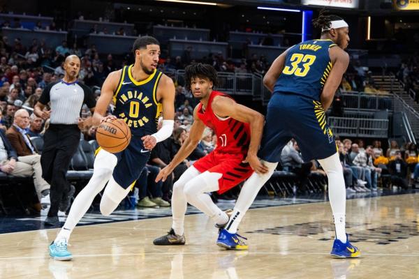 Pacers push to build momentum, take advantage of bruised Blazers