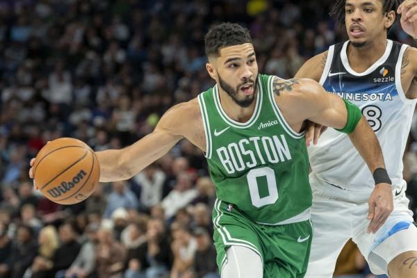 Jayson Tatum, Celtics hold off Timberwolves