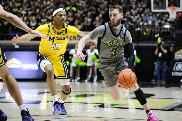 No. 11 Purdue uses dominant first half to crush No. 21 Michigan