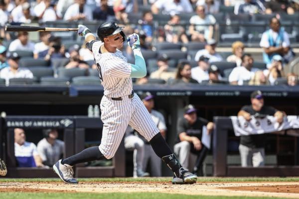 Aaron Judge swats 50th, 51st homers as Yanks rout Rockies