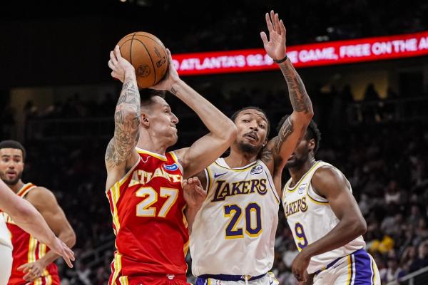 NBA roundup: Short-handed Hawks halt Lakers’ 5-game win streak