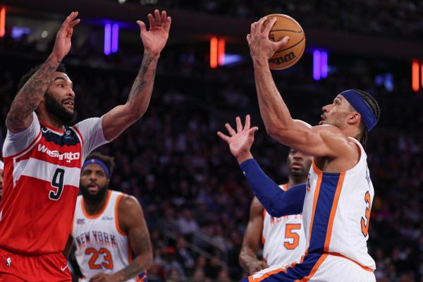 Knicks get back to winning, overwhelming Wizards