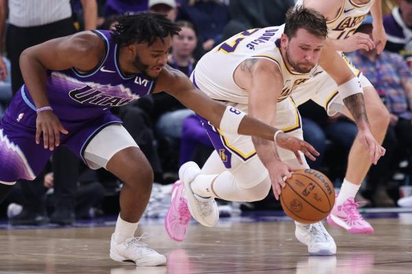 Lakers hold off Jazz comeback bid as Luka Doncic scores 33