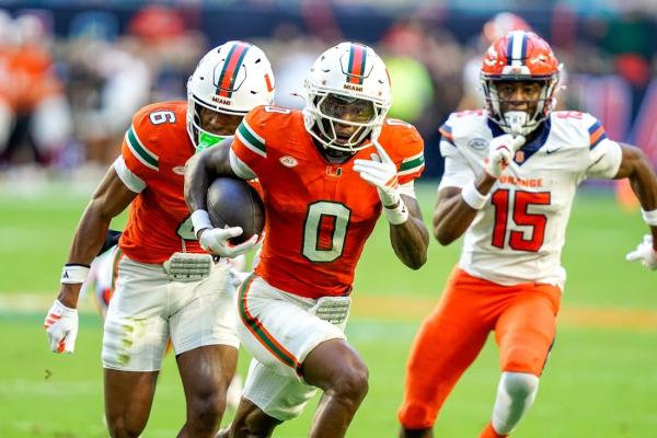 No. 18 Miami overcomes slow start to hand Syracuse sixth straight loss
