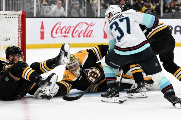 Jeremy Swayman helps Bruins top Kraken in second straight shutout