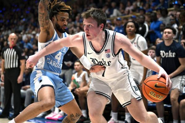 Cooper Flagg, Kon Knueppel combine for 43 points as No. 2 Duke topples North Carolina