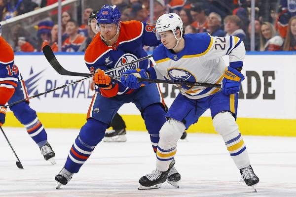 Tage Thompson’s 2-goal effort powers Sabres past Oilers