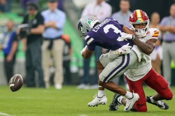Kansas State RB Dylan Edwards (ankle) not seriously hurt