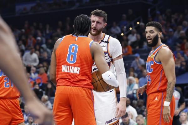 Shai Gilgeous-Alexander, Thunder wallop short-handed Suns