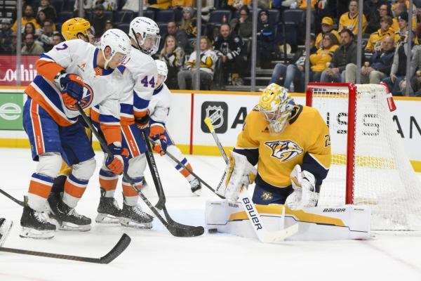 Predators damage Isles’ playoff hopes with 7-6 OT win