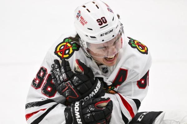 Blackhawks C Connor Bedard (upper body) moves to IR
