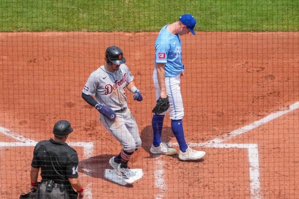 Tigers score on wild pitch, hold on for 1-0 victory over Royals