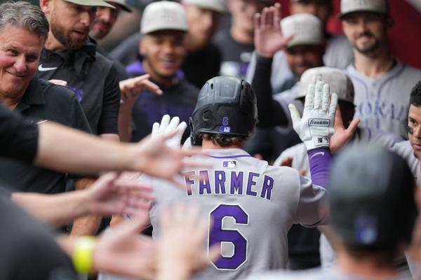 Jordan Beck (2 HRs), Rockies outslug D-backs 14-12