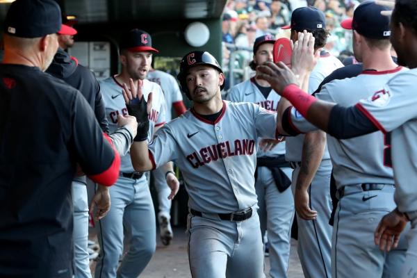 Guardians ride 4-run inning to win over Athletics