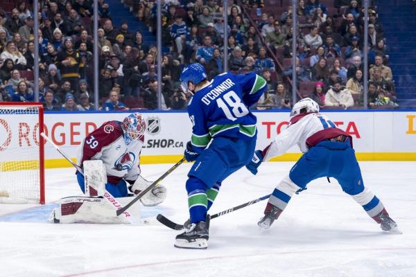 Thatcher Demko makes 25 saves as Canucks shut out Avs