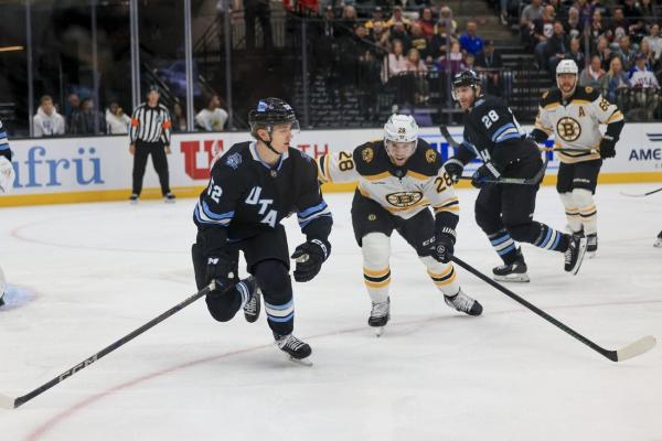 Michael Kesselring scores in OT to lift Utah past Bruins