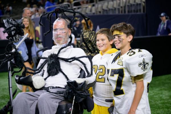 Former Saint, ALS activist Steve Gleason hospitalized, 'stable' thumbnail