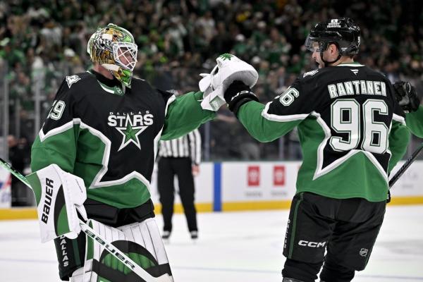 Stars' Jake Oettinger hopes for happy homecoming vs. Wild