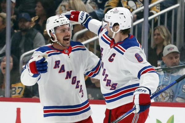 Igor Shesterkin, Rangers shut down Penguins in opener