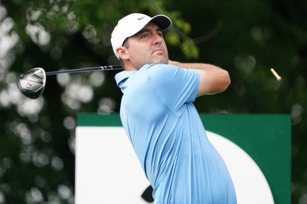 Scottie Scheffler stands tall at -18 halfway through Byron Nelson