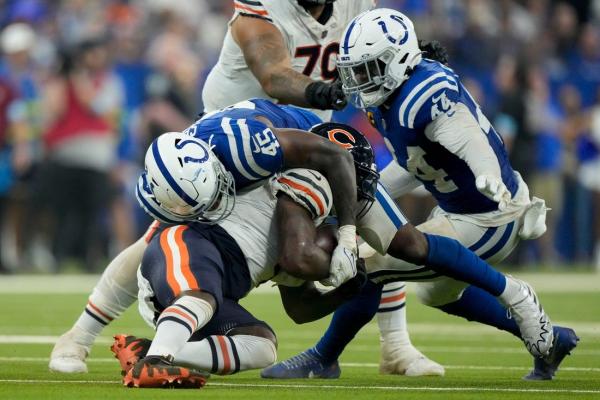 Colts slide past Bears for first win of the season