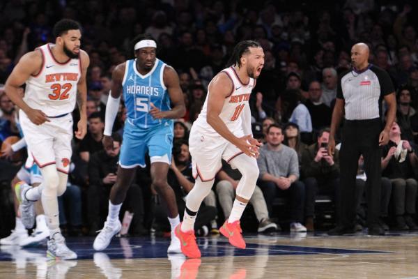 After slow start, Knicks run away from Hornets