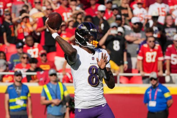 QB Lamar Jackson among several Ravens missing from practice