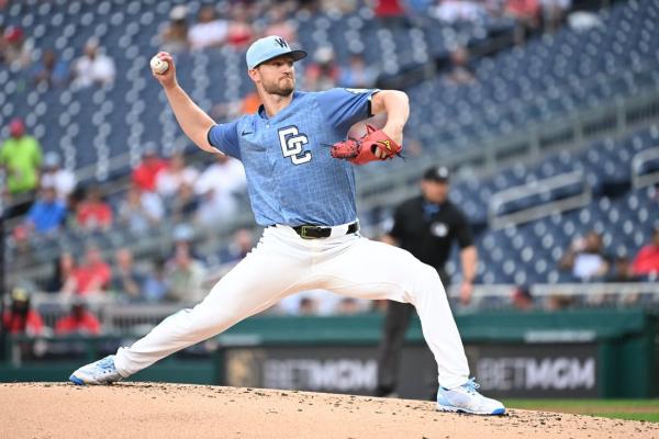 Michael Soroka leads combined two-hitter as Nats beat Rangers