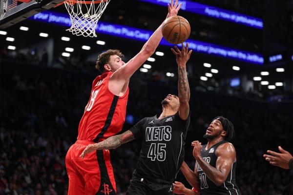 NBA roundup: Nets stun Rockets, halt 11-game home skid