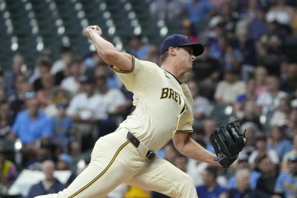 Three-run 7th helps Brewers sweep Angels, inch closer to division clinch