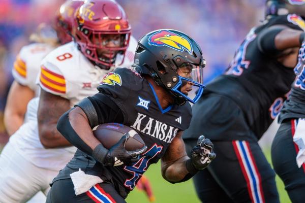 Devin Neal’s milestone day helps Kansas beat No. 17 Iowa State