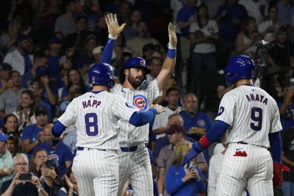 Cubs roll over A's, 9-2 thumbnail