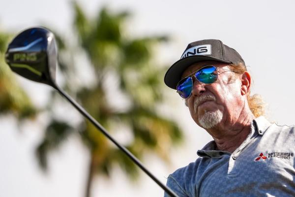 Miguel Angel Jimenez (63) in front at Principal Charity Classic