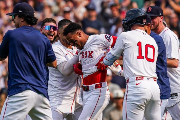 Red Sox outlast Angels on Ceddanne Rafaelaâs walk-off HR