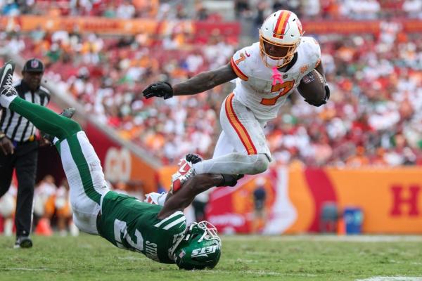 Bucs RB Bucky Irving, WR Chris Godwin ruled out vs. Saints