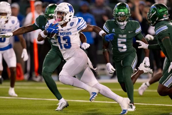 Memphis snaps No. 17 Tulane’s eight-game winning streak