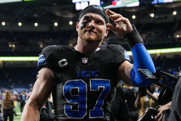 Reports: Lions’ Aidan Hutchinson lands $180M extension