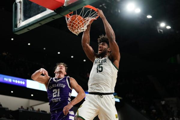 Big first half helps No. 12 Baylor blast Tarleton State by 63 points