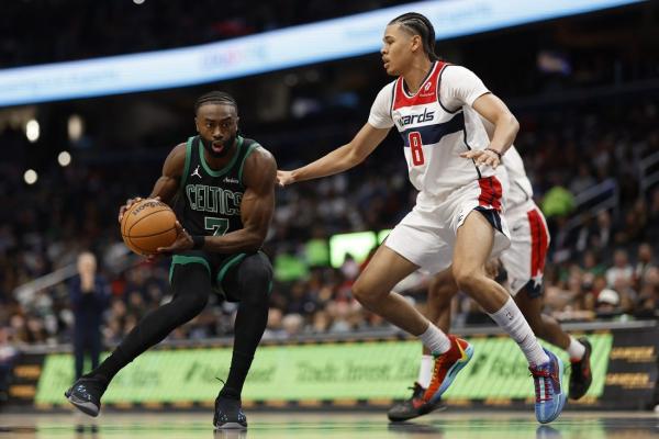 Jaylen Brown, Jayson Tatum sharp again as Celtics beat Wizards thumbnail