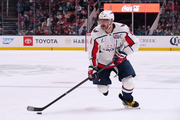 Alex Ovechkin continues record climb as Capitals host Red Wings