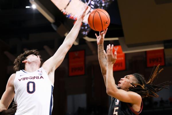 Andrew Rohde’s late 3 vaults Virginia over Florida State