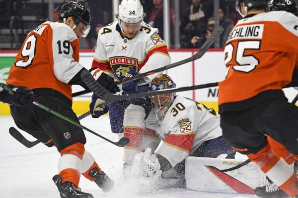 Matthew Tkachuk has 5-point game as Panthers outscore Flyers