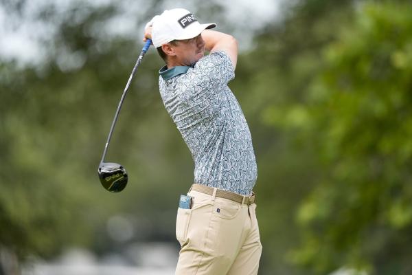 Mackenzie Hughes (63) out in front at Myrtle Beach