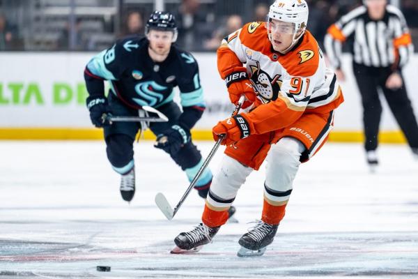 Mason McTavish still on fire as Ducks top Kraken