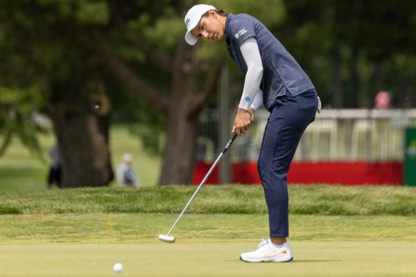 Carlota Ciganda among four golfers sharing lead at Meijer LPGA Classic