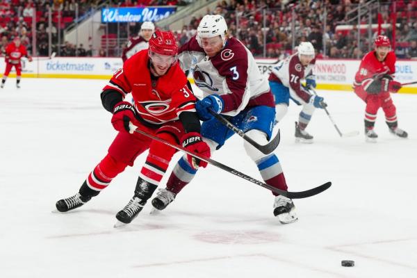 Andrei Svechnikov’s career night carries Canes past Avs