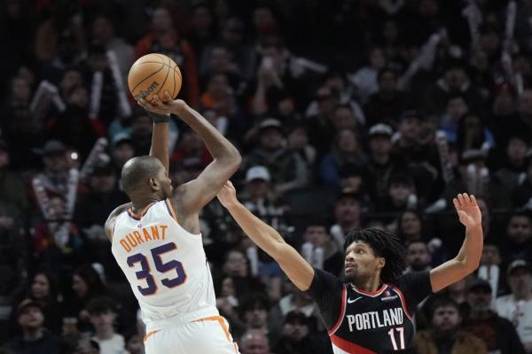 Suns’ Kevin Durant chasing 30K points entering game vs. Thunder