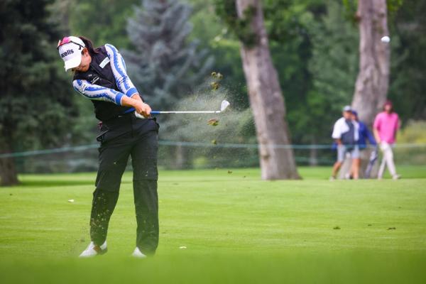 Hole-in-one helps A Lim Kim take Lotte Championship lead