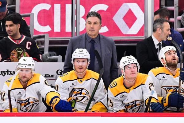 Predators coach Andrew Brunette back after 2-game absence